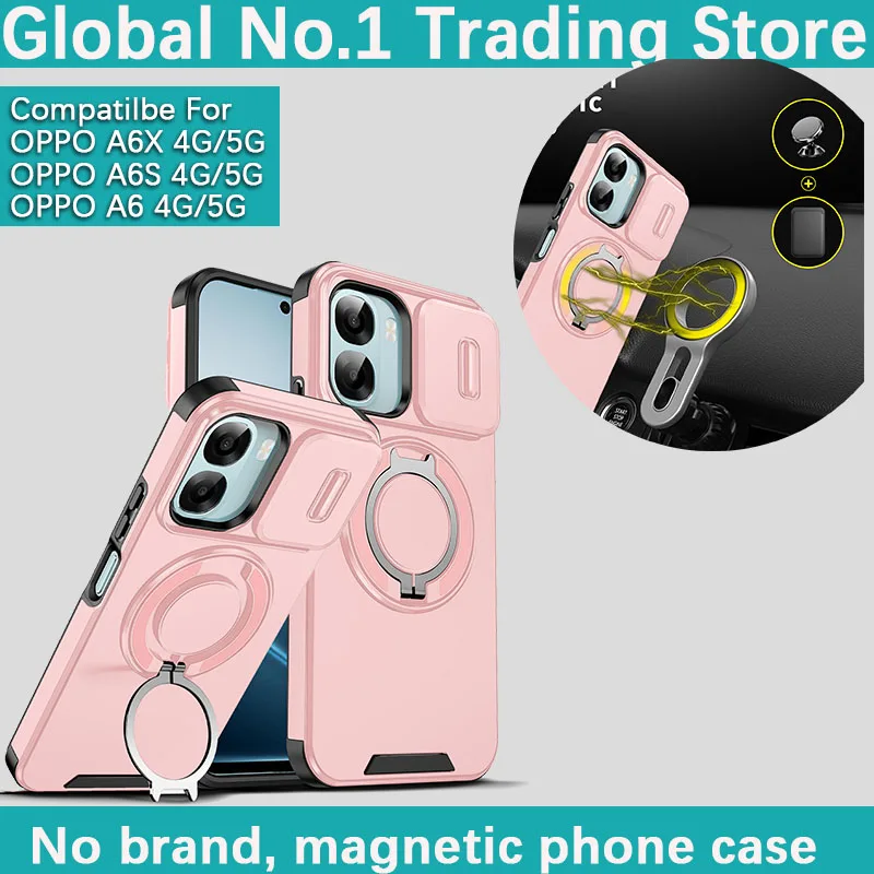For OPPO A6X A6S A6 4G/5G Plastic hard shell lens slide cove