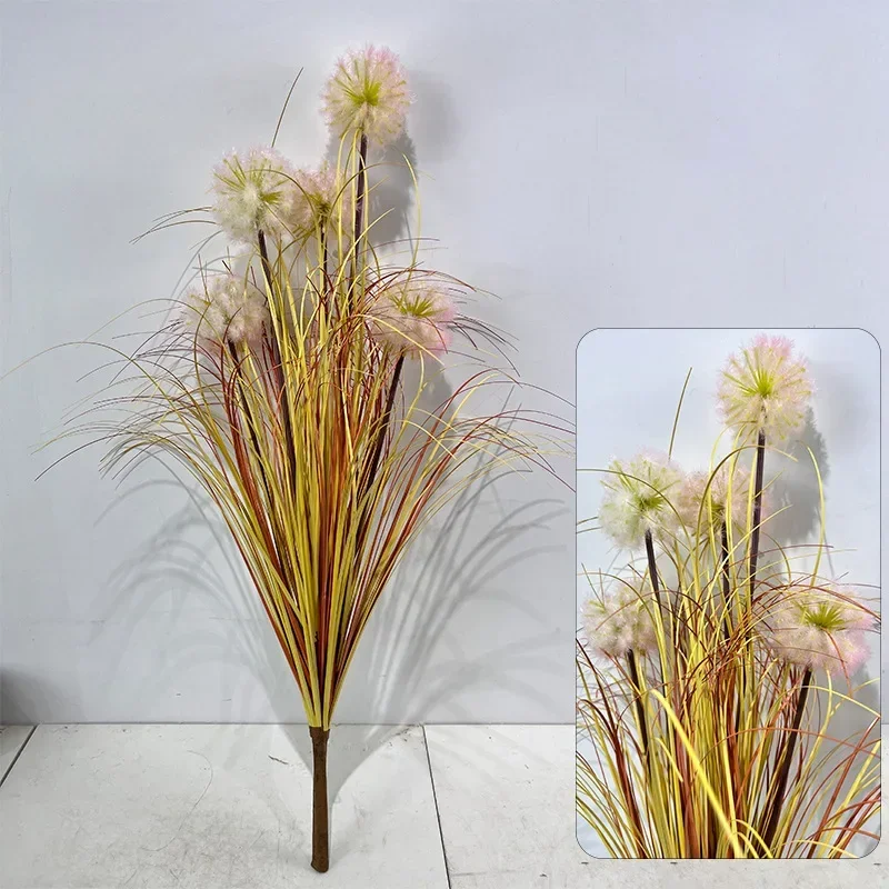 

80 To 100CM Artificial Dandelion Ball Pvc Material Simulation Dandelion Ball Hotel Wedding Decoration Family Bedroom Decoration