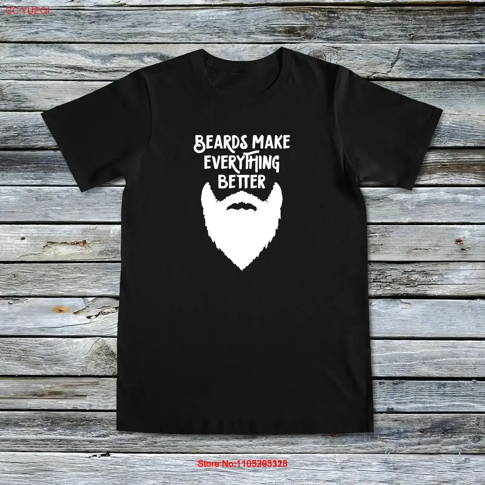 Custom T Shirt Movember Beards Make Everything Better vintage Washed streetwear Comfortable Stylish designer clothes Versatile