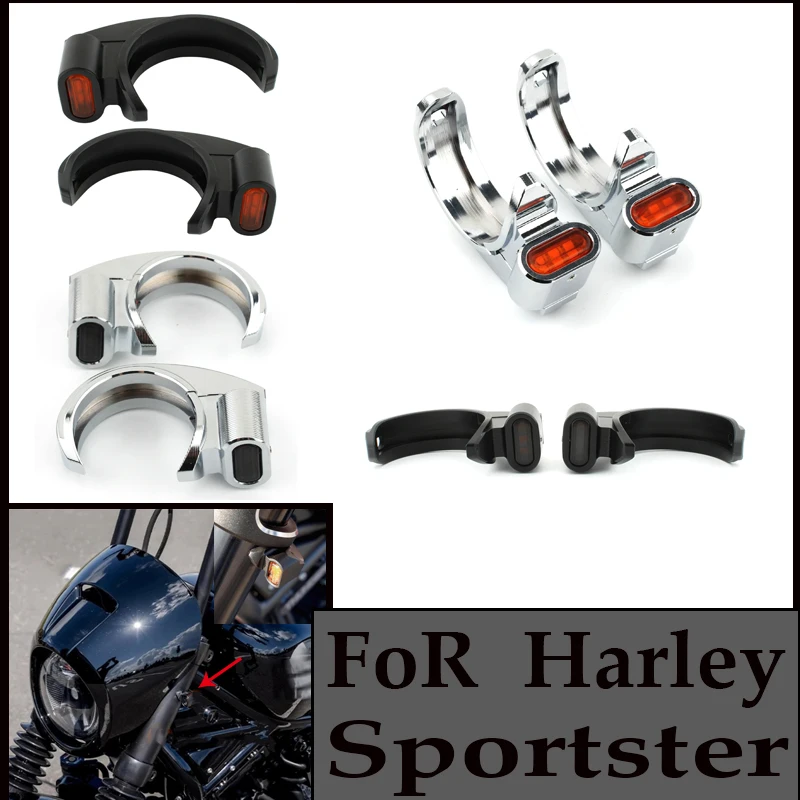 

FoR Harley Davidson Dyna Wide Glide Breakout FXSB Softail Motorbike Turn Signal LED Flasher Blinker Indicator Light