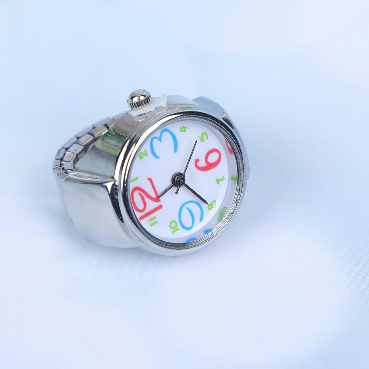 طقم ساعات دائرية مكون من قطعتين، تصميم فريد من نوعه، ساعات كوارتز لملابس الأصابع للسفر اليومي، هدية موظف الزفاف، استخدام متعدد المناسبات #1