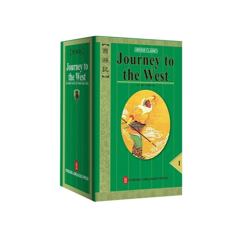 Journey To The West Novel Book All 4 Books English Version Four Great Classical Chinese Novels