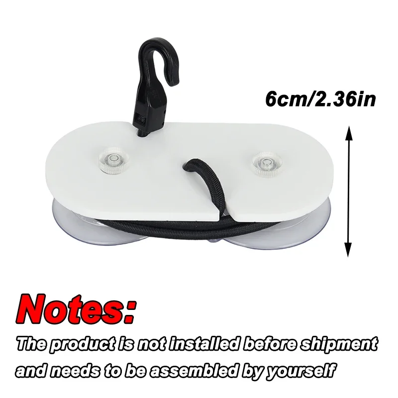 Cinghia di fissaggio per porta regolabile con ventosa di bloccaggio Fermaporta per camper, roulotte, camper, porte volanti chiuse nel vento