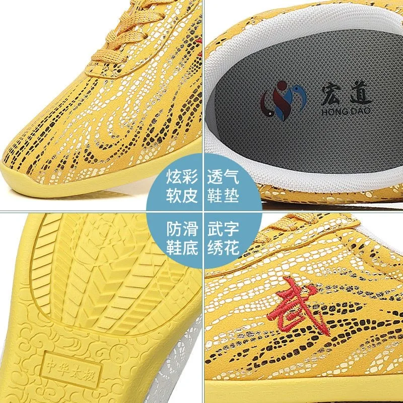 Scarpe professionali per arti marziali Uomo Donna Scarpe Taekwondo resistenti Scarpe Tai Chi firmate unisex Uomo Donna