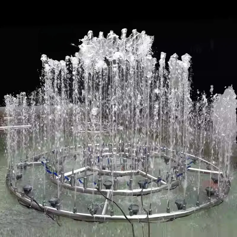 Garden Decorative Wholesale Specially Designed Colorful Water Feature Musical Fountain Equipment