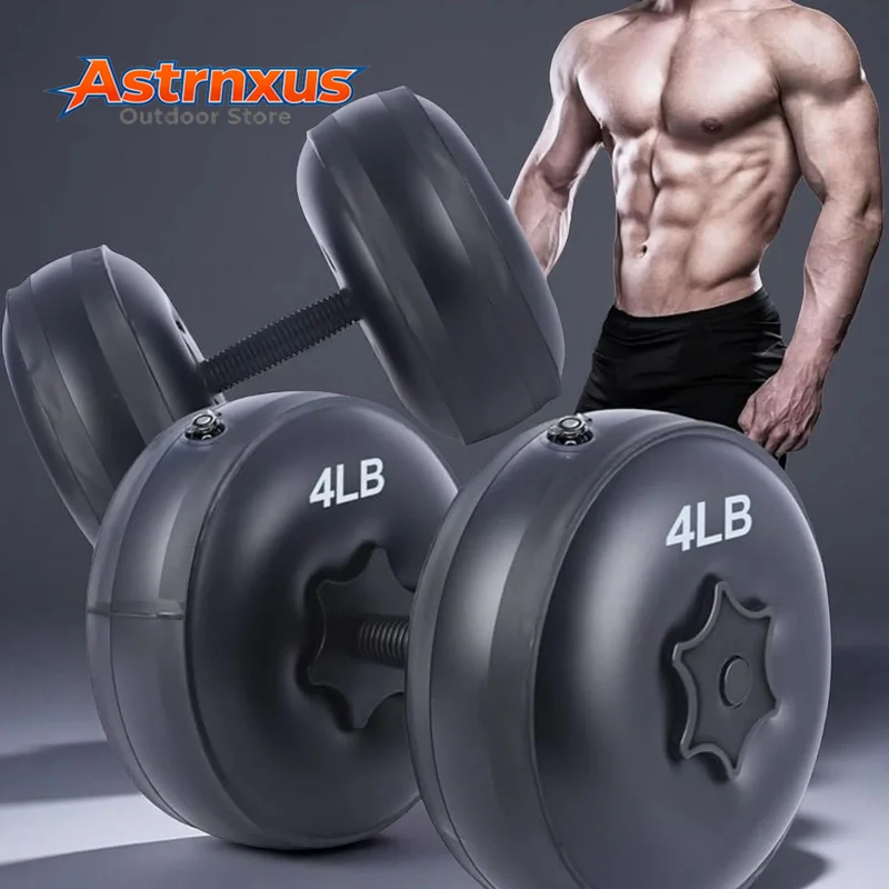 

8-10 kg water dumbbells portable travel dumbbells weight adjustable dumbbells strength training fitness and shaping