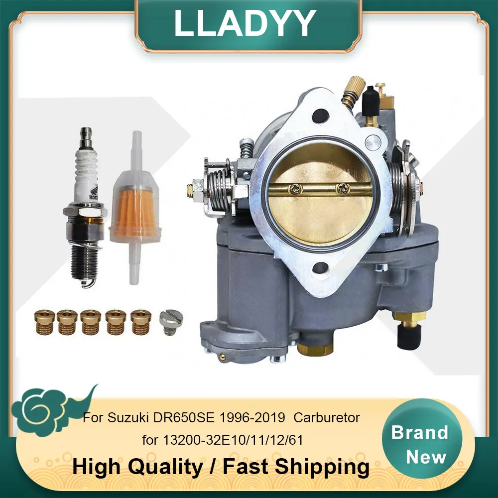 Replacement Carburetor Kit 13200-32E10 for Suzuki DR650SE 1996-2019 - Replaces 32E11/12/61