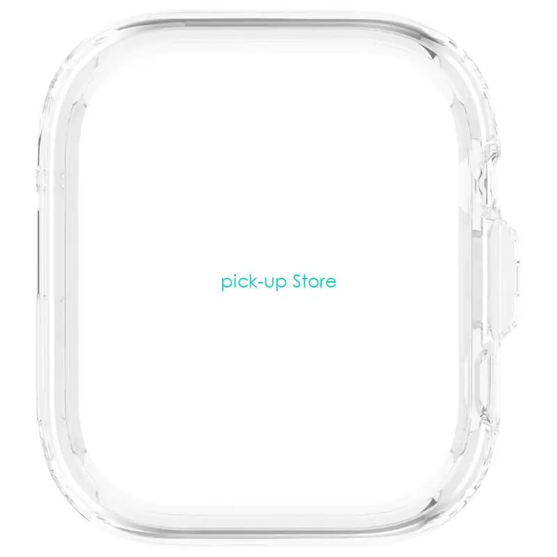 Case PC semi encerrada Q5WA para ajuste reloj 4 bordes protecciones cubren diseño liviano opción color múltiple