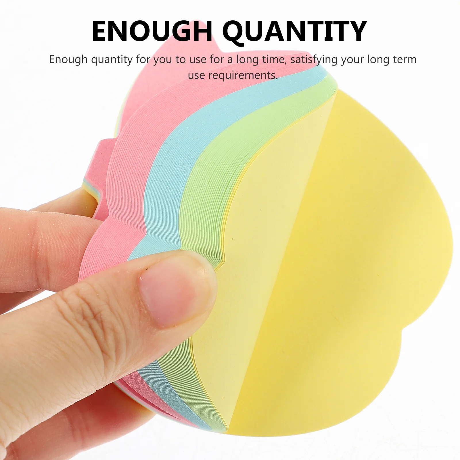 10Sets Adorable Note Stickers Tearable Memo Pads Strong Self-Adhesive Long Lasting School Office Household Memo Pads
