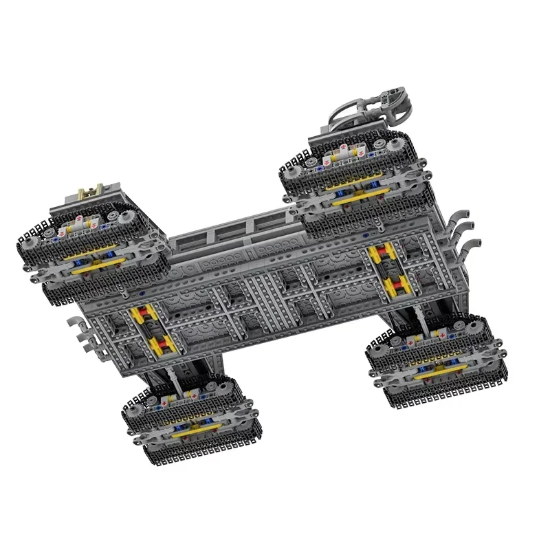 Moc Space Rocket Launch Tower Crawler Model Building Blocks Set Shuttle Transporter Toys Adults Collection Bricks for kids Gift