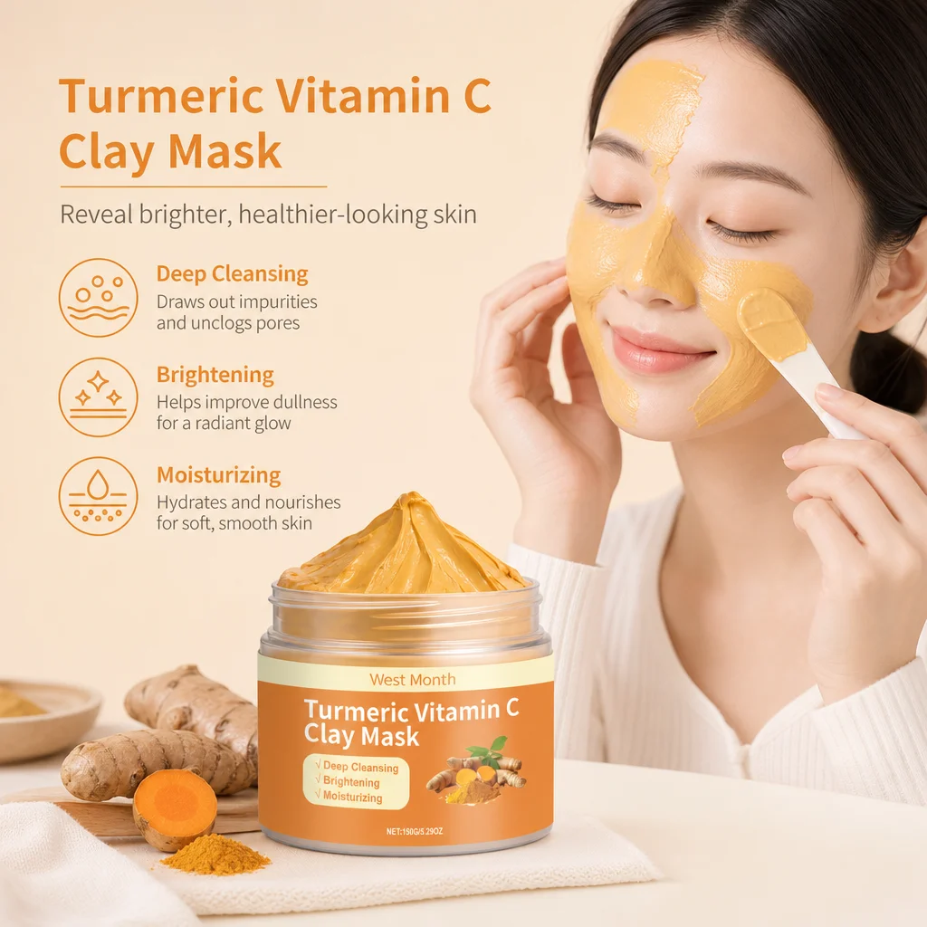قناع الطين بالكركم وفيتامين سي - مراجعة Mud Mask Kaolin وسعره