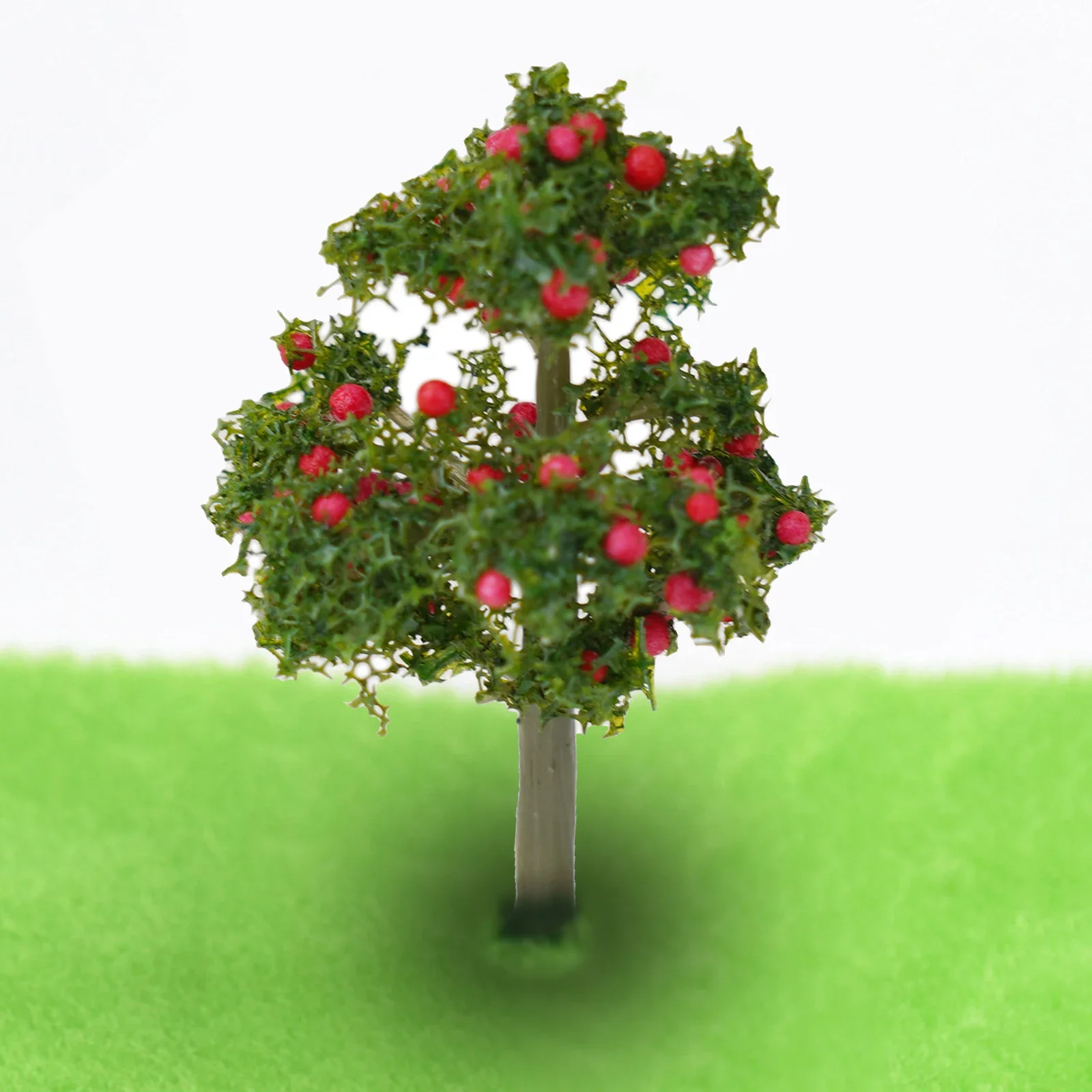 

Plastics Fruit Tree HO Scales Train Layout Garden Sand Table Models Scenery Train Railroad Miniature Wargame Home Decoration