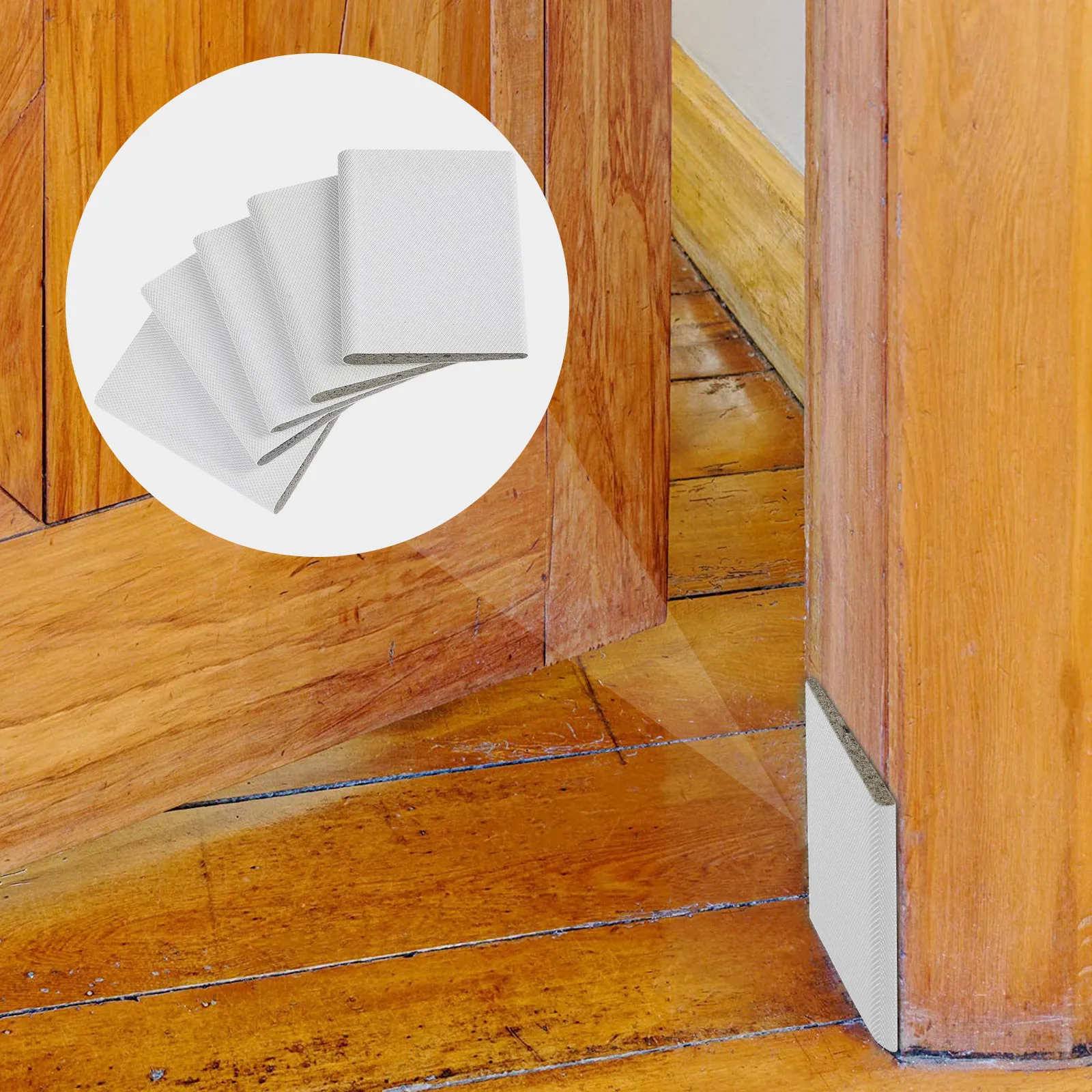 

10 шт. самоклеящихся уплотнителей из полиуретана для углов дверей, защита от сквозняков для ванной, кухни, спальни, наружных дверных рам