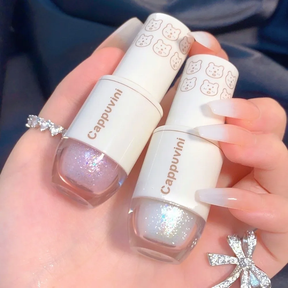 Nowy Perłowy Cień do Powiek w Sztyfcie Błyszczący Wodoodporny Płynny Cień do Powiek Łatwy w Użyciu Długotrwały Rozświetlacz w Pisaku Kosmetyk dla Kobiet