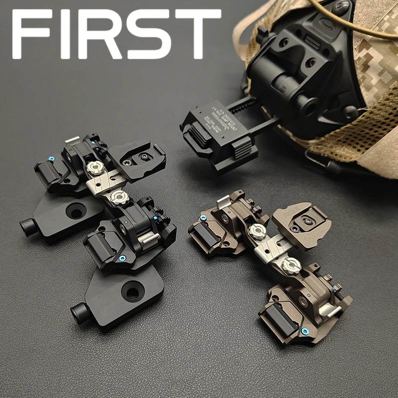 

Tactical NVG Night Vision Mount L4G19 KVC RQE Helmet Mount Binocular Metal Bracket Goggle Accessory PVS-14 MUM DVO MINI-NSEAS