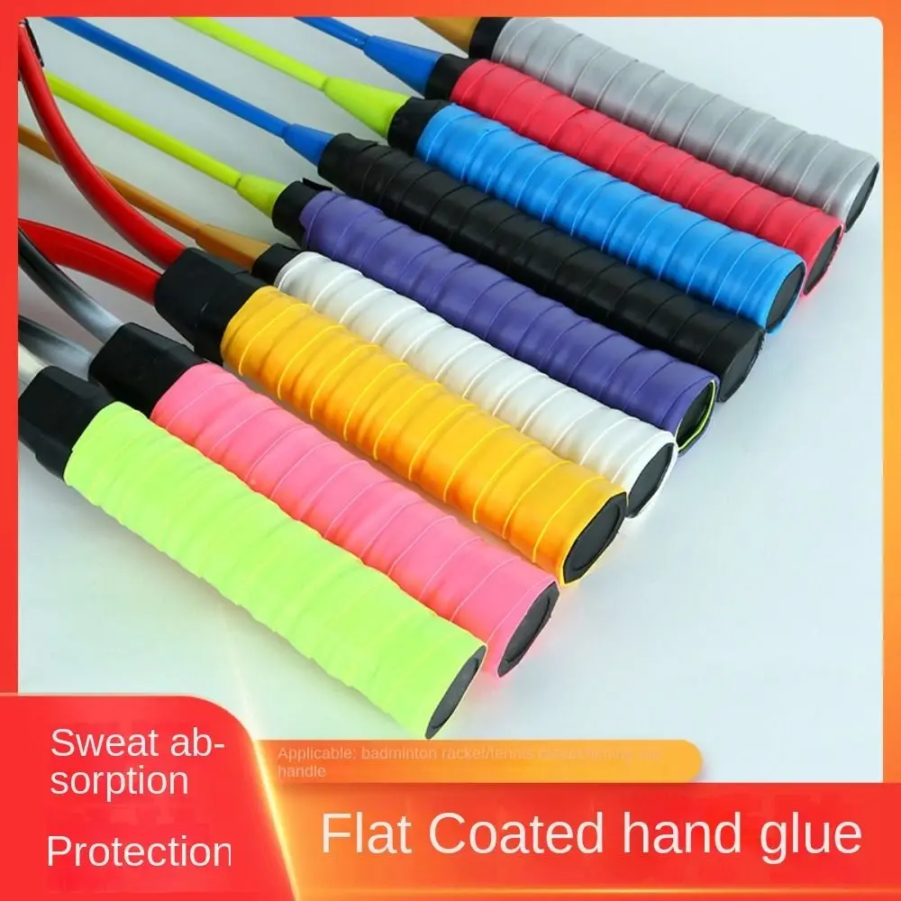 Shock Absorption Sticky Tennis Racket Over Grip Anti-slip Grip Tape Sport Fishing Rods Sweat Band Accessory Sweatband