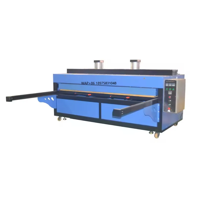 Automatic Commercial Large Format Heated Platen Press Machine for Transfer Digital Printing Blanket and Cloth
