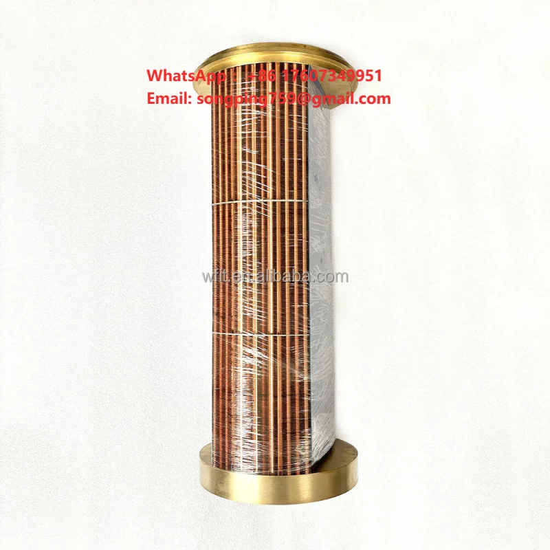 Marine Engine 12AY Inter Cooler Element 148999-18111 Cooling System Compatible with Yanmar 12AY  Heat Exchanger