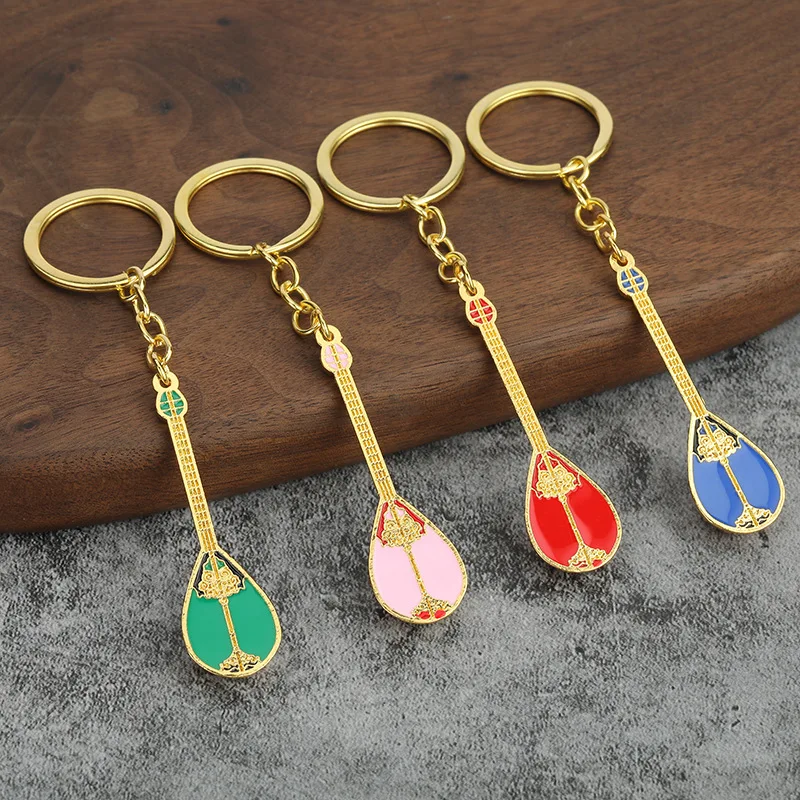New Color Alloy Winter Puller Key Chain Pendant Accessories Car Bag Keychains Party Gift Wholesale