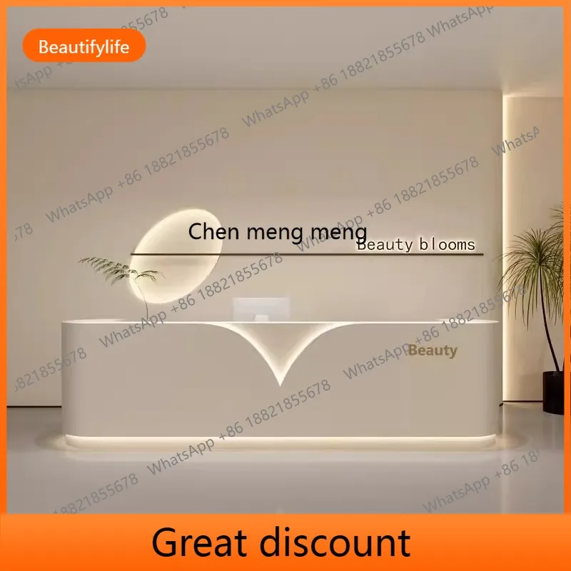 M45 Paint checkout page Bar table Company beauty salon front desk Light luxury high-end bar