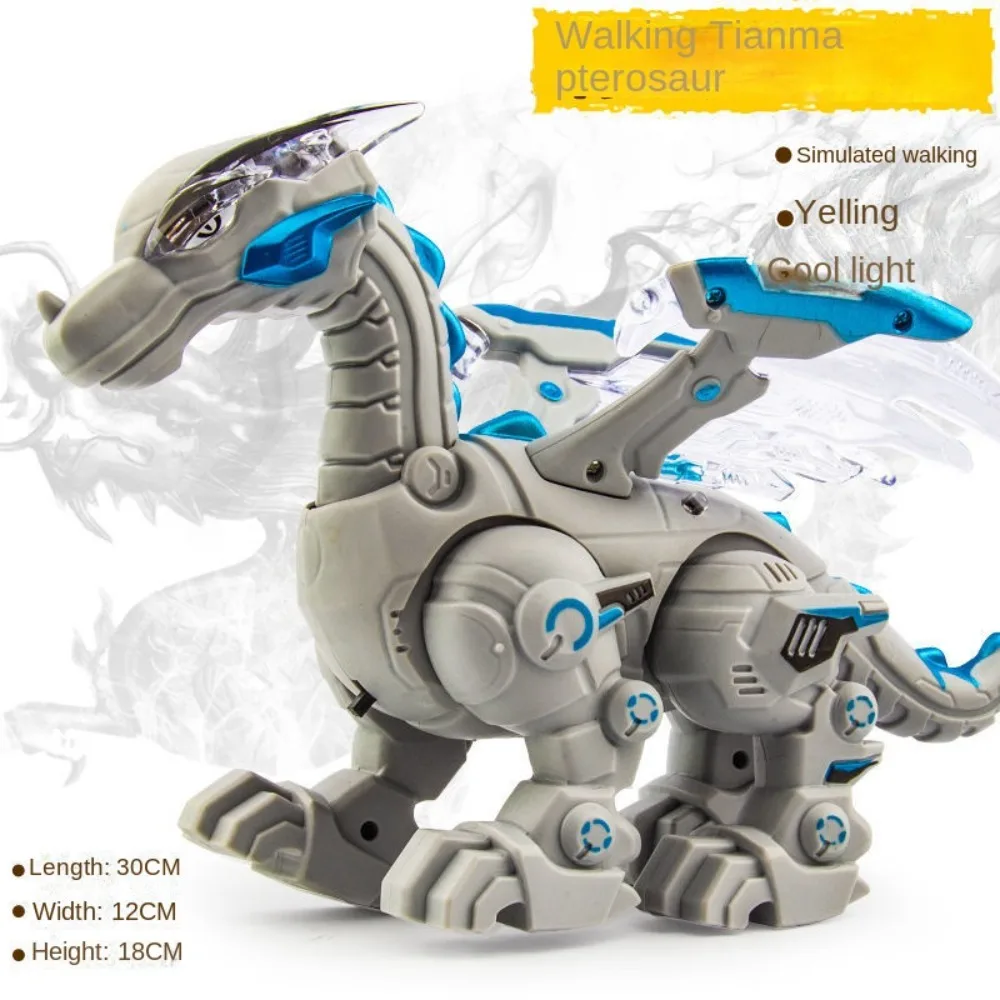 Animal Model Electric Dinosaur Spray Toy Interactive Water Spray Spray Dragon Kids Toys Cool Light Mechanical