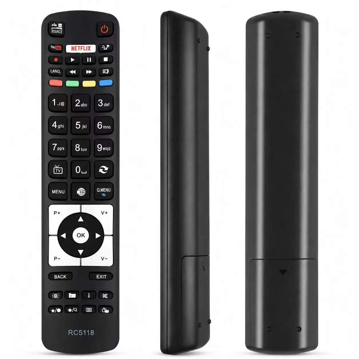 Mando a distancia de TV RC5118 para TELEFUNKEN Luxor LED39RST LED65RST LUX0142001 LED32RST LED50RST