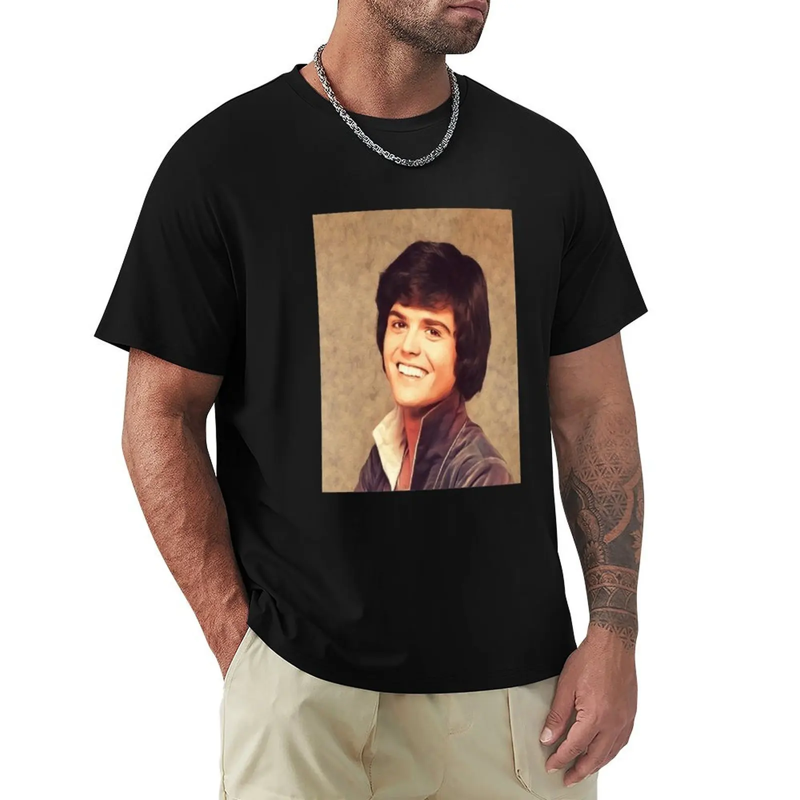 Donny Osmond T-Shirt sports fans quick drying graphic shirts blanks mens designer t shirt