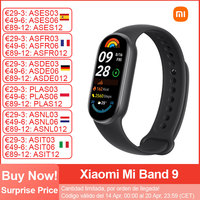 2024 New Xiaomi Mi Band 9 Smart Bracelet, 1.62'' AMOLED Screen, Blood Oxygen Fitness Traker 150+ Sport Modes, BT5.4 Smart Band