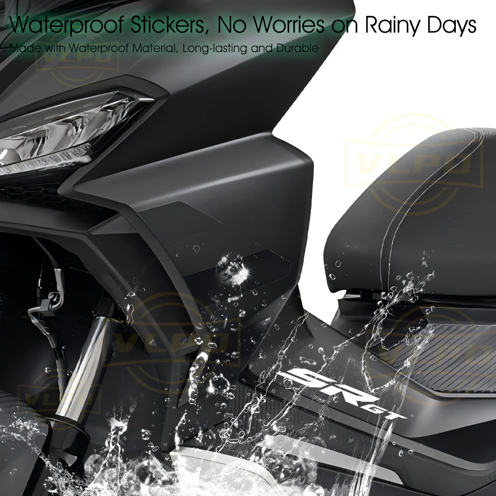 Motorfiets Sticker Waterdichte Sticker voor Aprilia SR GT 125 Stickers SRGT 200 Accessoires decals 2022 2023 2024