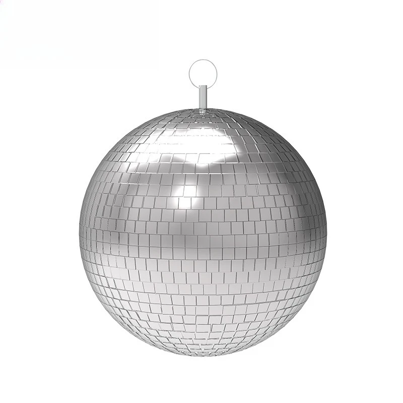 

Disco Ball Light KTV Mirror Reflective Ball Bar Flash, Stage Wedding Silver, Reflective Glass Ball