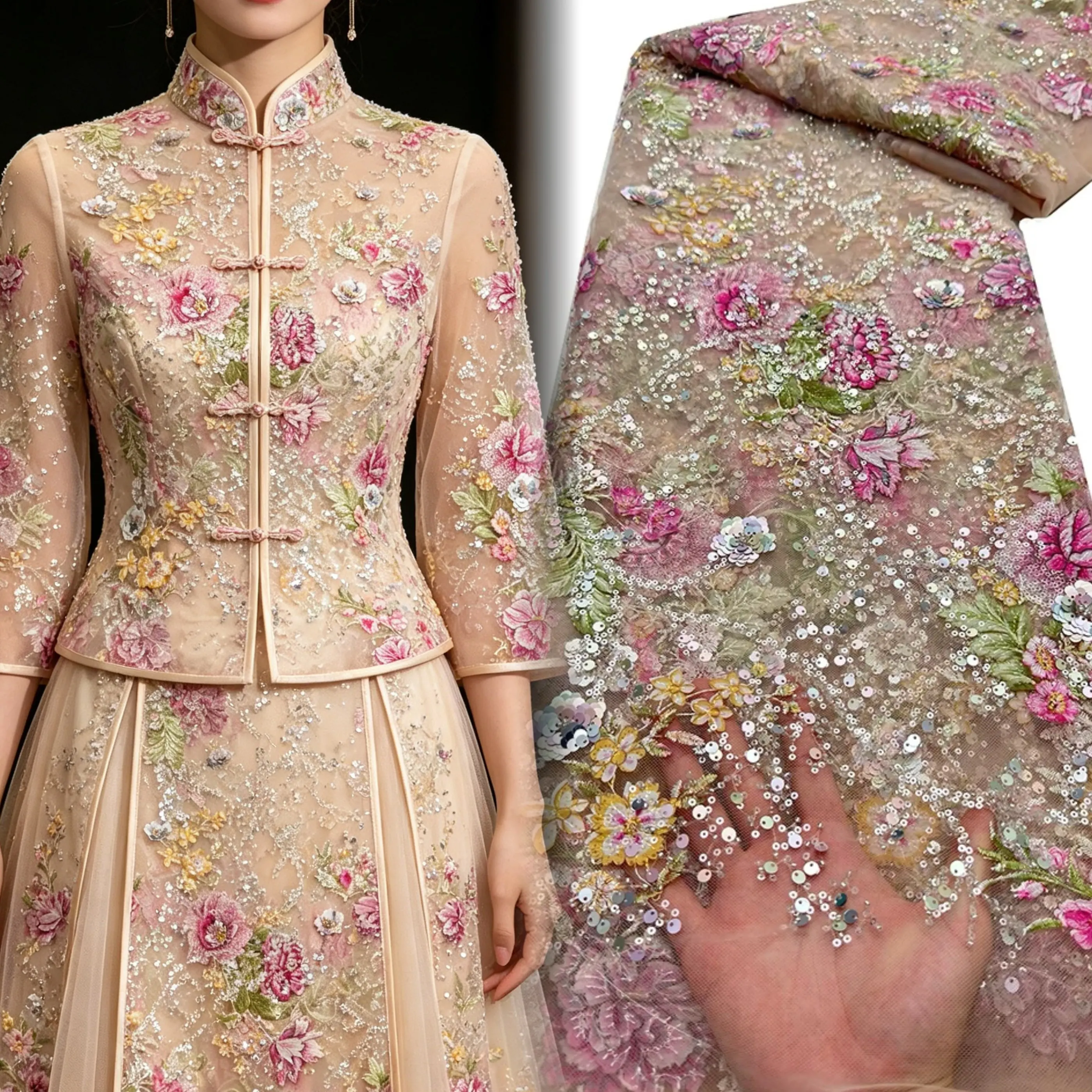 african-lace-fabric-sequins-beaded-embroidery-groom-nigerian-bridal-southeast-asian-style-2026-high-quality-french-dress-wedding