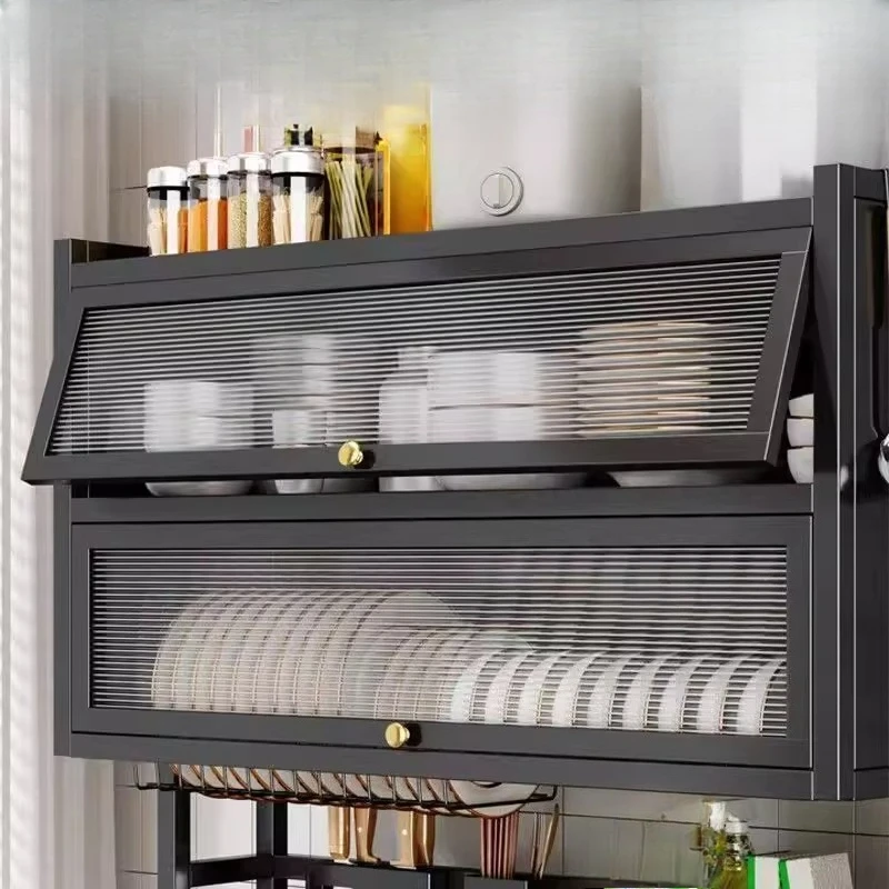 

Sink Shelf Dishwasher Sink Countertop Dust-proof Cupboard Storage