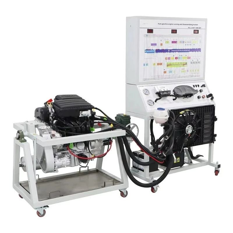 Educational Automotive Training Bench Auto Engine Running and Disassembling Trainer Educational Training Equipment