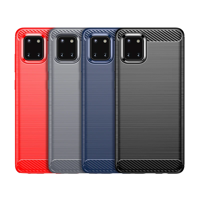 For Case Samsung Galaxy Note 10 Lite Cover For Samsung Note 10 Lite Coque Bumper Soft TPU Case For Samsung Note 10 Lite Fundas