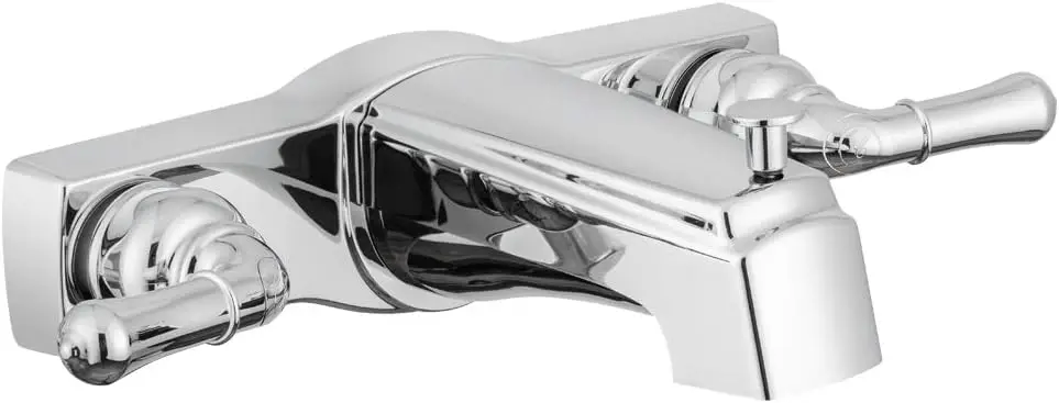 

Economical Two Handle Classic Tub and Shower Faucet Diverter for Handheld Shower (Chrome Polished)