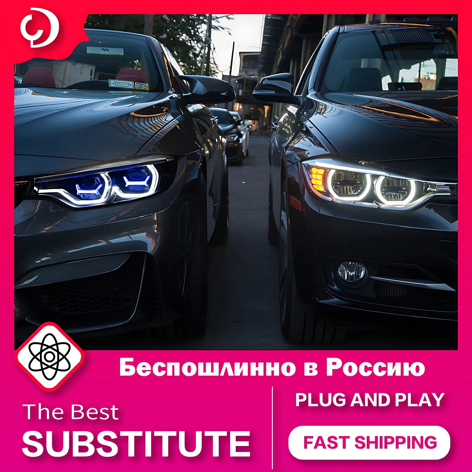 AKD Car Styling Headlights for BMW 4 Series F32 2013-2019 F36 F82 LED Headlight DRL Dual Projector Cars Accessories Modified