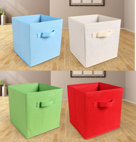 Folding Clothing Storage Box Large Capacity Save Space Cabinet Drawer Organization Non Woven Fabric Toy Underwear Organizer