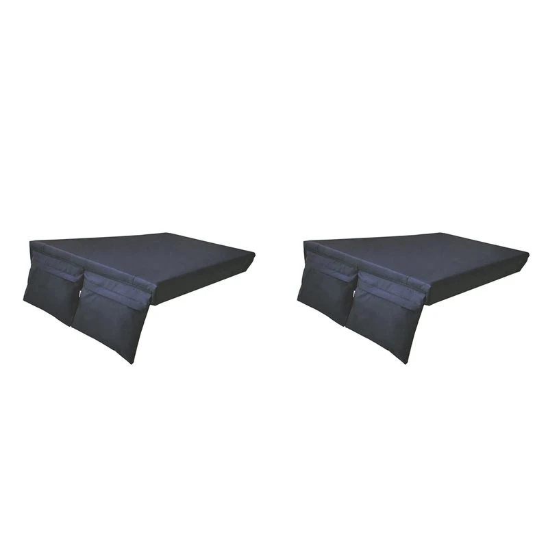 T22C 2X Sandbag Board Dust Cover And Sun Protection Cover With Zipper Pocket Fits Regular Size Cornhole Board Cover