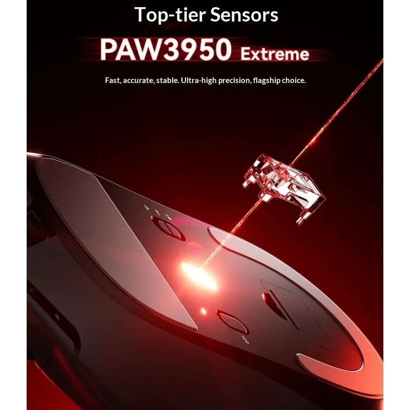VGN Dragonfly 3 Series Mouse PAW 3950 Extreme 8K Polling Rate 800mAh Battery Life Fast Charging Wireless Bluetooth Gaming Mouses