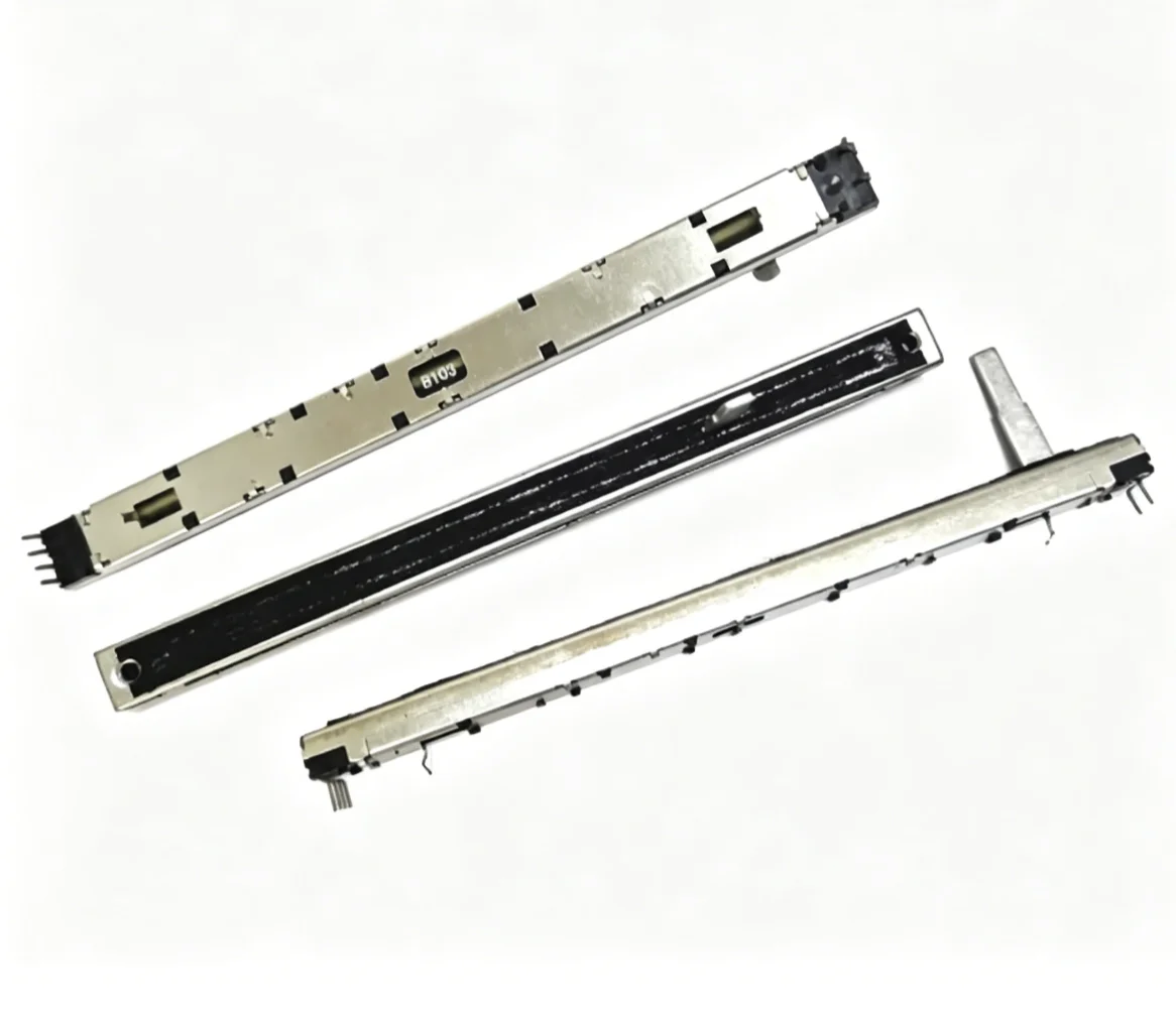 128mm long narrow body dual channel B10K Allen-Hess mixing console fader B103 straight slide potentiometer 100 1pcs
