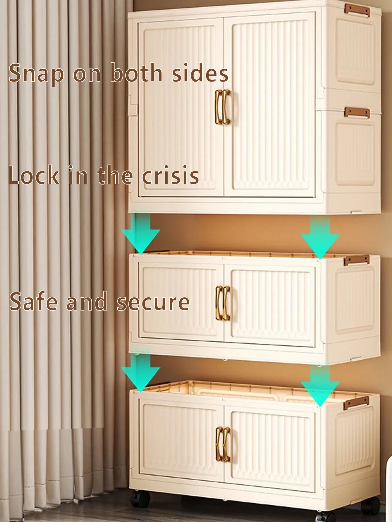 خزانة خشبية مقاومة للغبار، خزانة بأدراج، تنظيم منزلي، خزانة أثاث، نظام خزانة لغرفة النوم #4