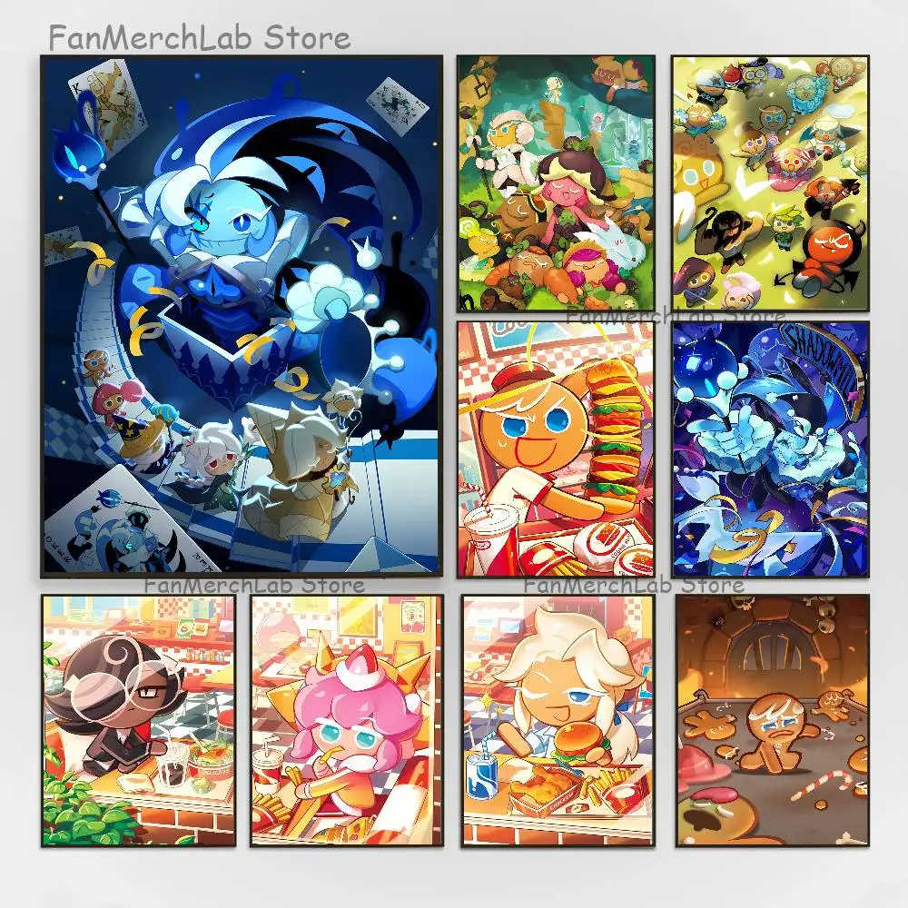 

Game C-CookieS Club Bar Paper Vintage Poster Wall Art Painting Bedroom Study Stickers