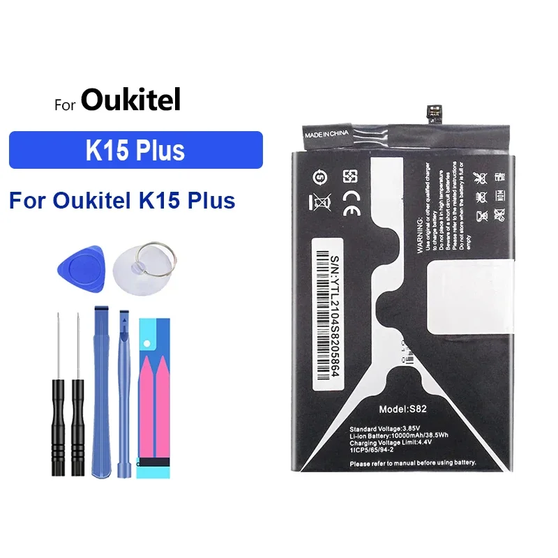 Battery 10000Mah For Oukitel K15 Plus K15plus Bateira