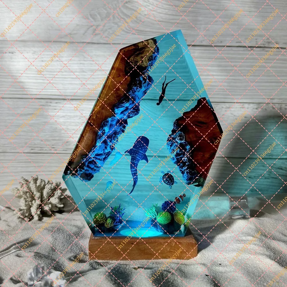 Resin unique 3D three-dimensional ornament as a gift for your family