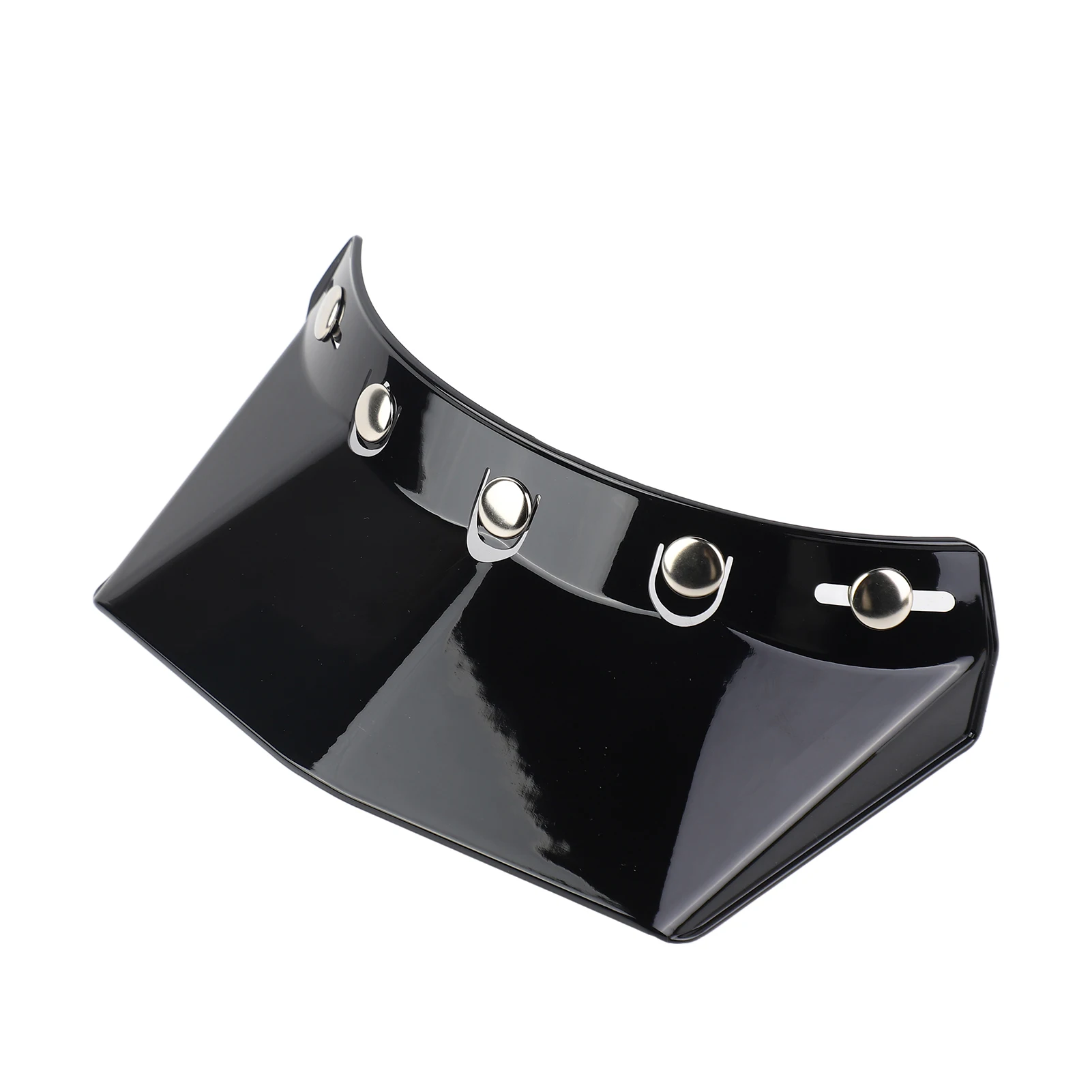 Universal 5-Snap Visor for Open Face Motorcycle Helmet Wind Flip Up Visor Shield Motorcycle Helmet Cap Tongue