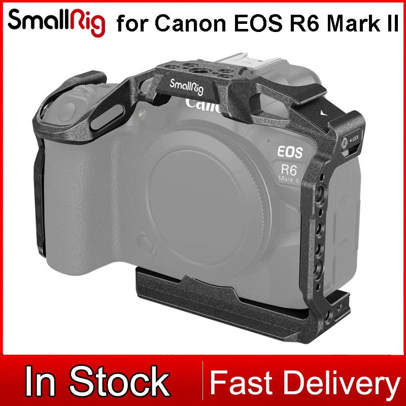 

SmallRig “Black Mamba” Camera Cage for Canon EOS R6 Mark II 4161