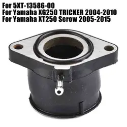 XT XG 250 Carburetor Joint Intake Adjuster Interface Carb Adapter For Yamaha XG250 TRICKER XT250 Serow 2005-2015 5XT-13586-00