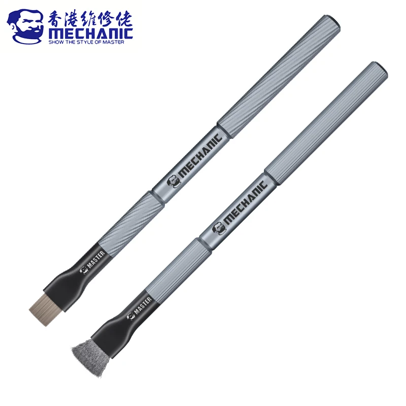 MECHANIC Master Steel Brush Is Suitable for Motherboard Chip Glue Removal, IC Pad Cleaning, PCB CPU Repair Soldering Brush Tool