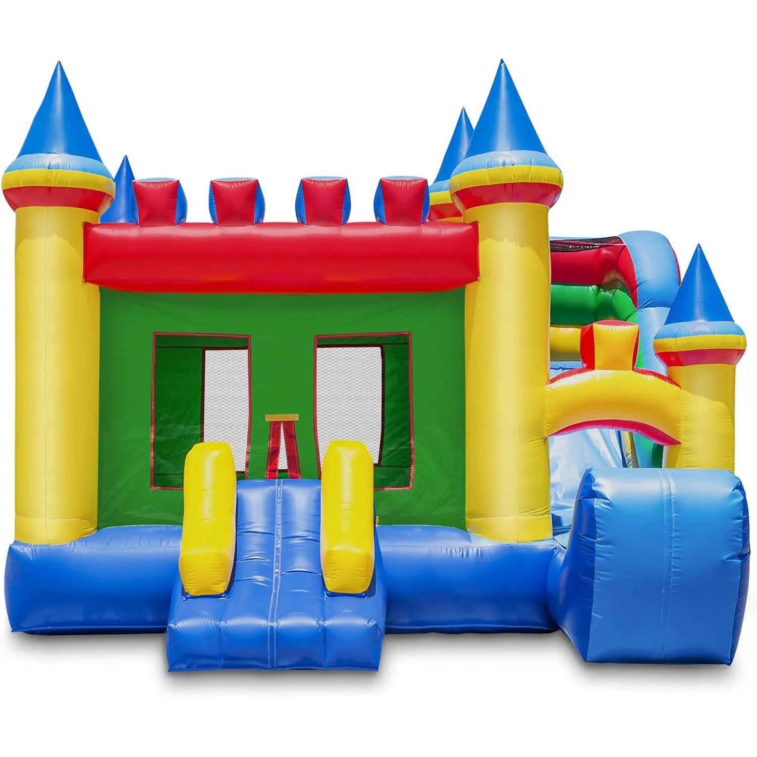 

4x5x3 meter Hot Selling Kids Bounce House Inflatable Bouncy Castle Inflatable Jumping Castle With Slide Outdoor Inflatable Games