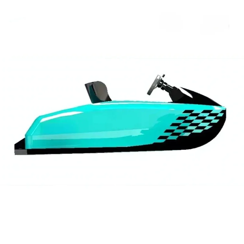Mini Jet Electric Boat 15KW Jet Powered Rowing Boat